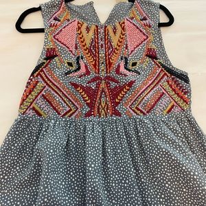 Boutique Peplum top never worn. NWT size small